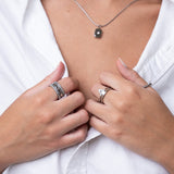 Colar Shine Pingente Prata