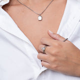 Colar Shine Pingente Prata