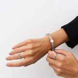 Bracelete Olivia Pedra Zircônia - Prata