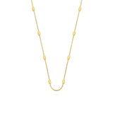 Colar Esfera Banhado em Ouro 18K