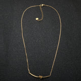 Colar Nó Banhado em Ouro 18k