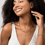 Conjunto Chloé Banhado em Ouro 18k