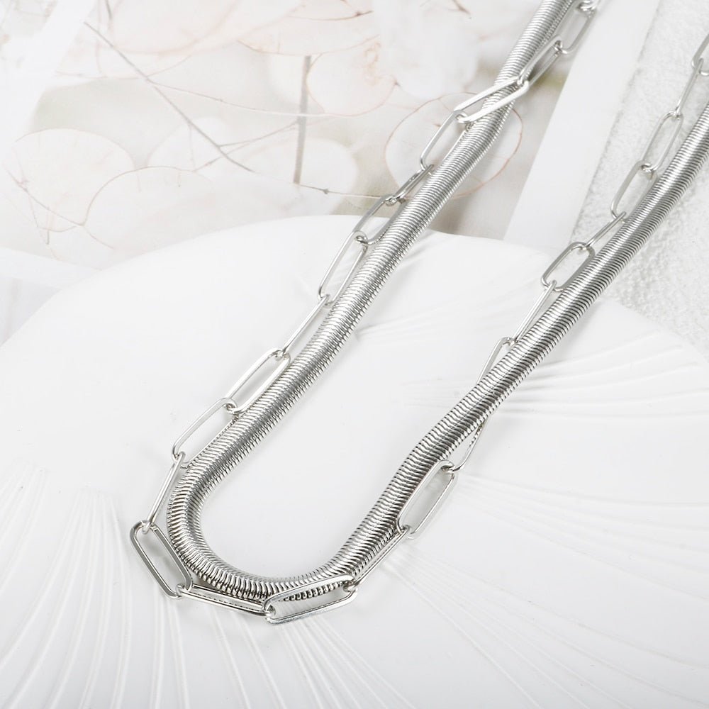 Mix Colar Antonela Prata