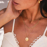 Mix de Colares Cleópatra Banhado em Ouro 18K