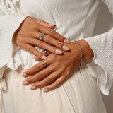 Pulseira Corrente Esferas Prata