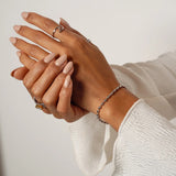 Pulseira Corrente Esferas Prata